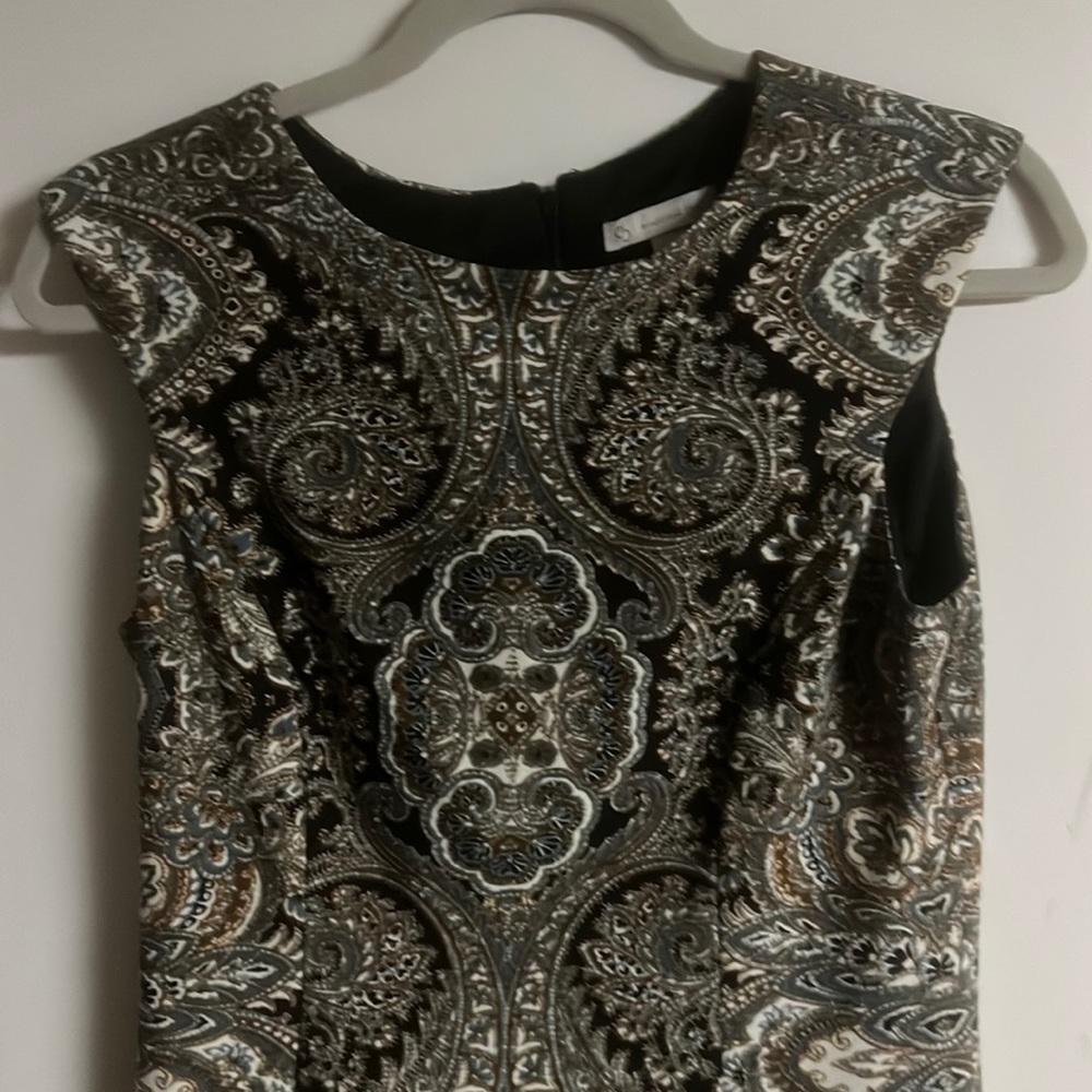 Mini formal dress.